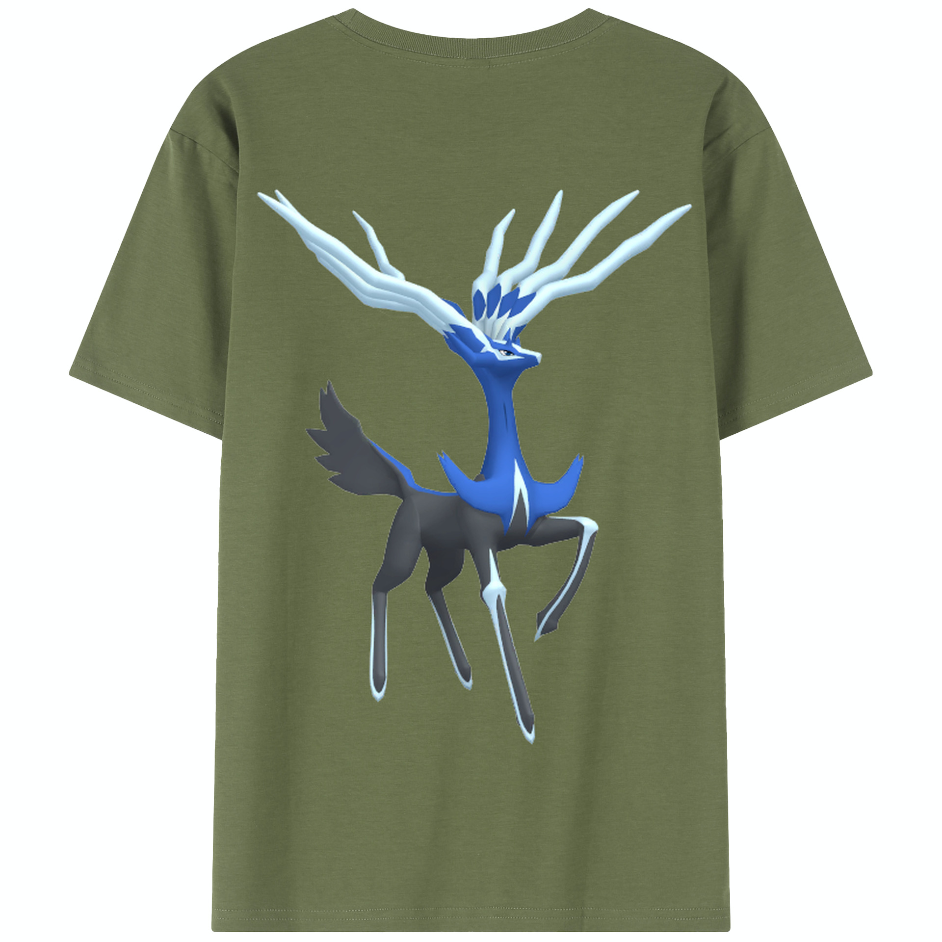 （画像用） ポケットモンスター Pokémon 綿100％半袖Tシャツ（背面プリント）